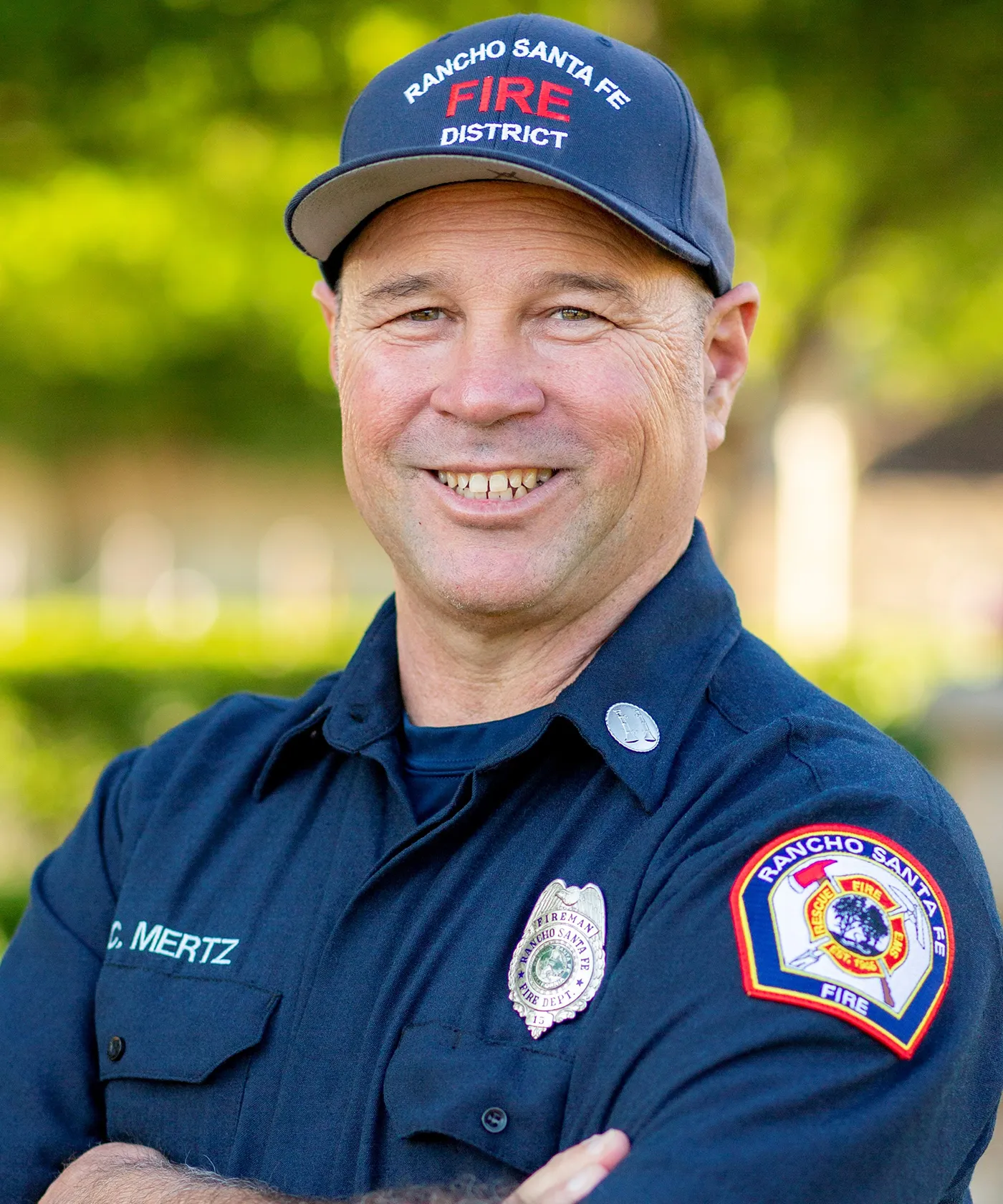 Fire Captain Chris Mertz